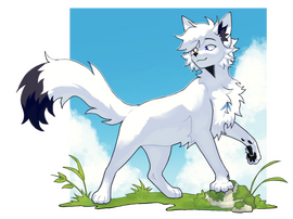 Shaded fullbody with simple background